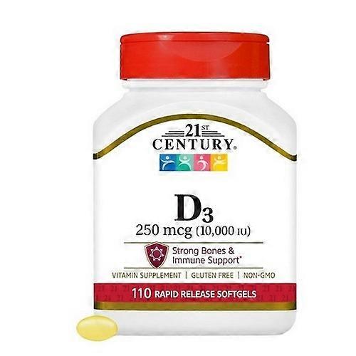 21st Century Vitamin D3 ,110 Softgels