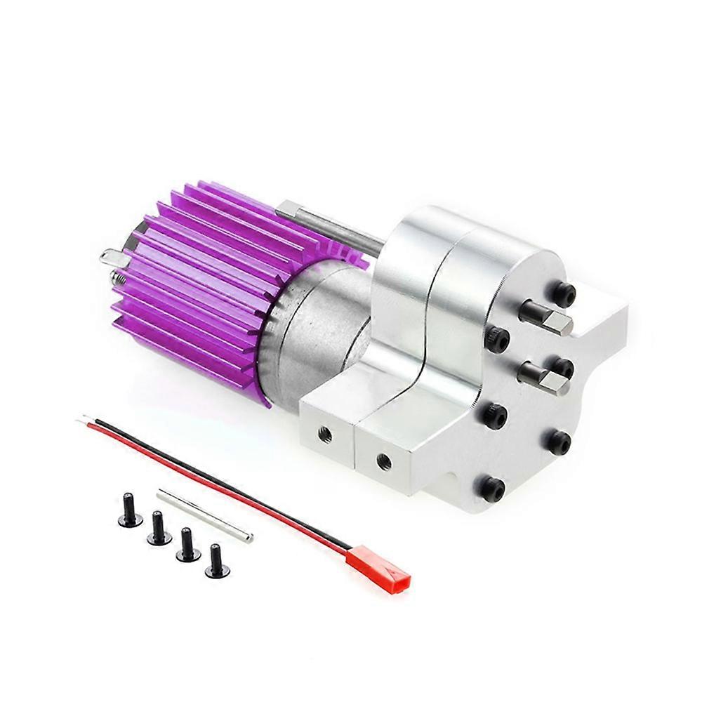 Metal 370 Motor Gearbox for C14 C24 B24 B36 MN D90 D99 MN99S RC Car Upgrade Parts,Silver