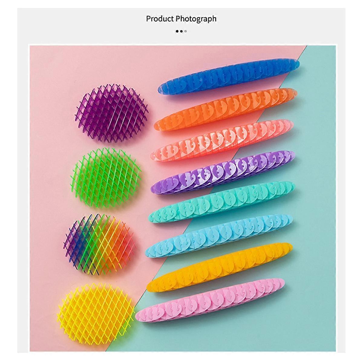 The Decompression Elastic Net Can Help Relieve Stress, Relax the Body and Mind, and Can Also Be Used As A Decoration,E