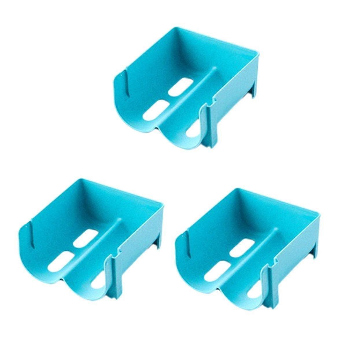 3Pcs Beer Holders Can Holder Beer Holder Bottle Storage Rack Hanger Refrigerator Organizer,Blue