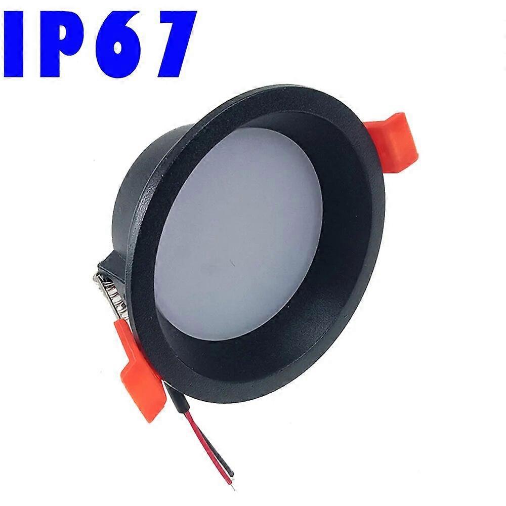 220 فولت عميق مضاد للوهج IP65 LED النازل مقاوم للماء 5 واط 7 واط 9 واط 12 واط 15 واط 18 واط 24 واط 30 واط مطبخ راحة IP66 بقعة ضوء مصباح السقف