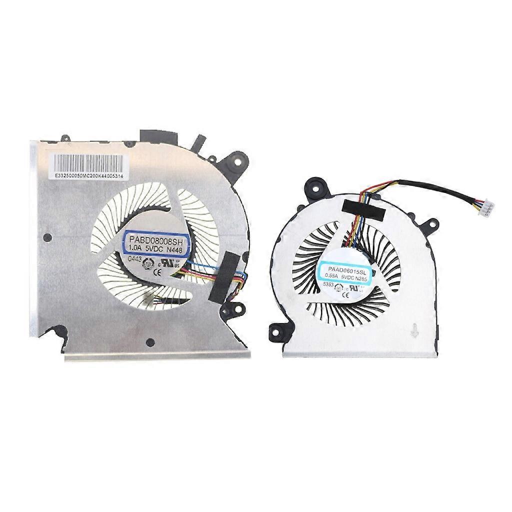 High-Quality Laptop CPU GPU Cooler Fan for MSI Katana GF66 Pulse GL66 Laptop
