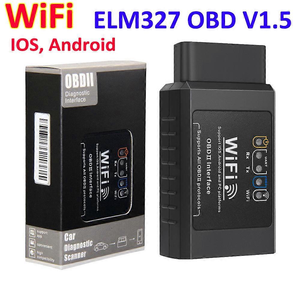 Bluetooth ELM327 V1.5 Auto OBD Scanner Code Reader Tool Car Diagnostic Tool Super MINI WiFi ELM 327 V1.5 For IOS /Android