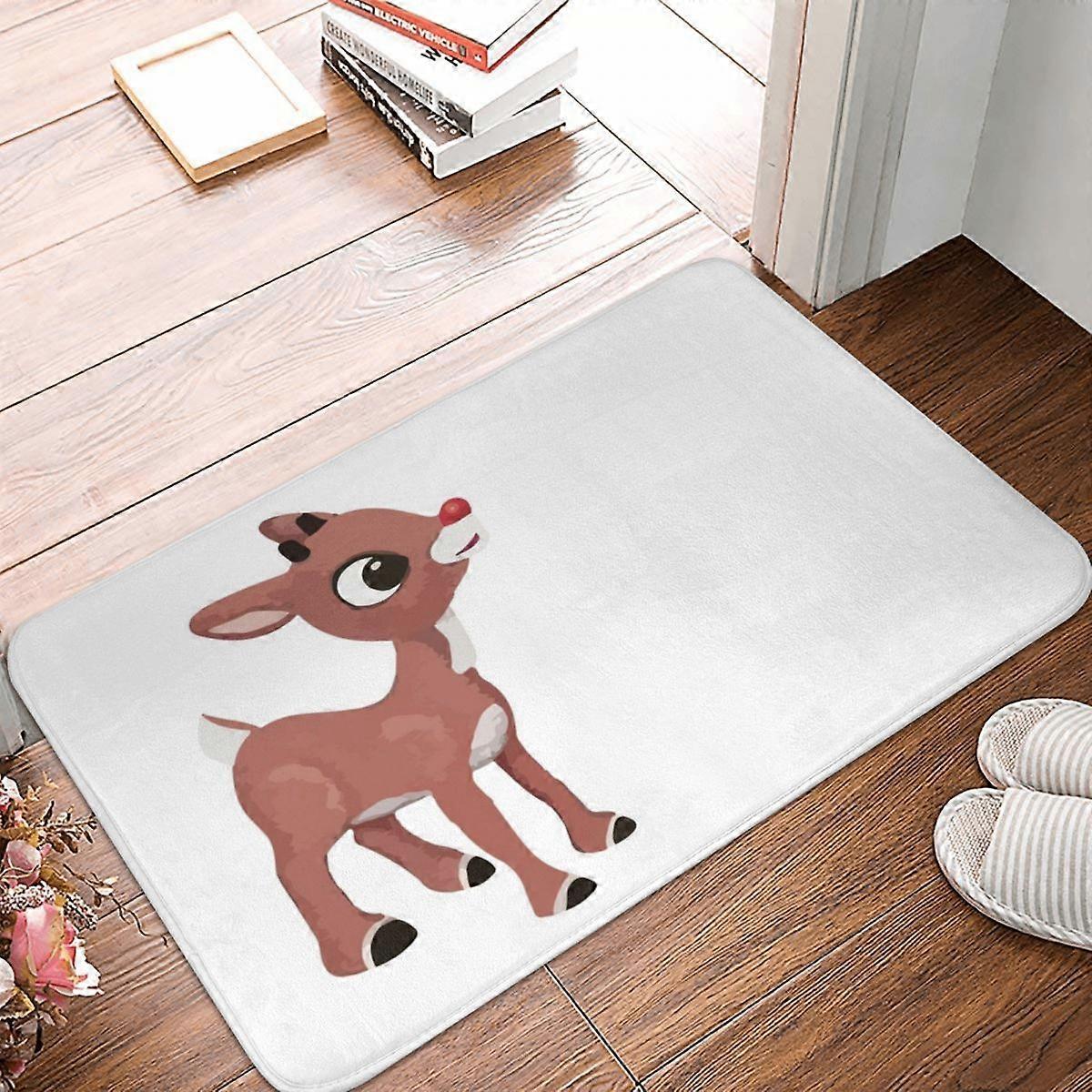 Classico Rudolph Zerbino Tappeto Tappeto Poliestere Antiscivolo Pavimento Decor Bagno Bagno Cucina Balcone 40*60