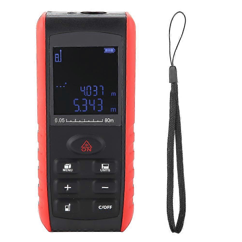 Digital Handheld Laser Distance Meter Range Finder Measure Diastimeter (E80)