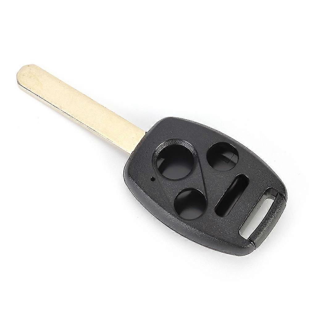 3+1 Buttons Keyless Remote Shell Case Replacement compatible with Honda with Cutting Blade