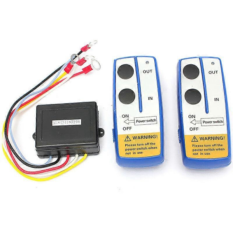 12V Wireless Winch Remote Control Twin Handset Easy To Install