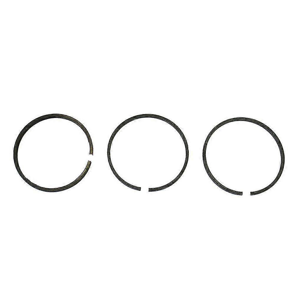 3 Pieces Air Compressor Piston Rings Metal Materials Outer Diameter 49-52.5 Mm