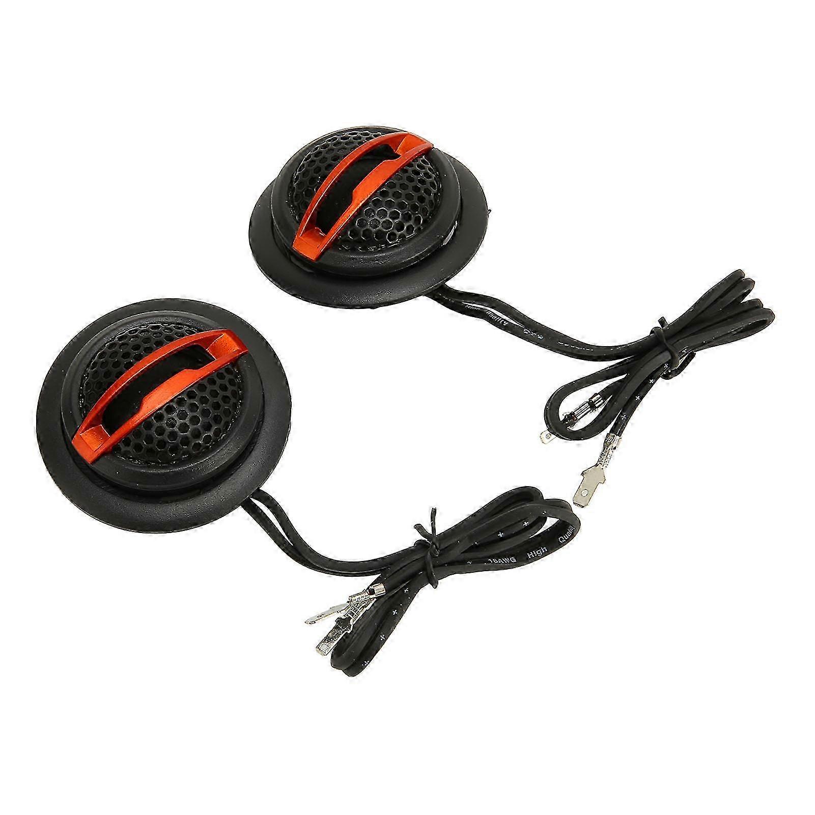 Car Tweeter 150W Dome Compact Structure HiFi 2 Pcs Set for All Audio Systems