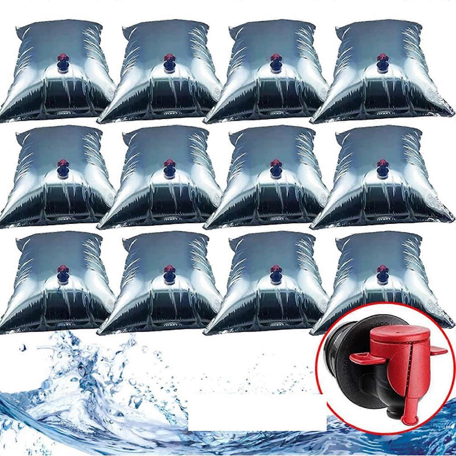 שקית מים ניידת לשימוש חוזר לערכת מיכל מנשא שתייה לרכב 3-30 ליטר בחוץ חדש