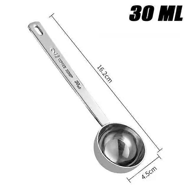 2/3PCS 15/30ML Stainless Steel Coffee Measuring Spoon Long Handle Coffee Spoon Baking Accessories Tool Spoon Kitchen Tool