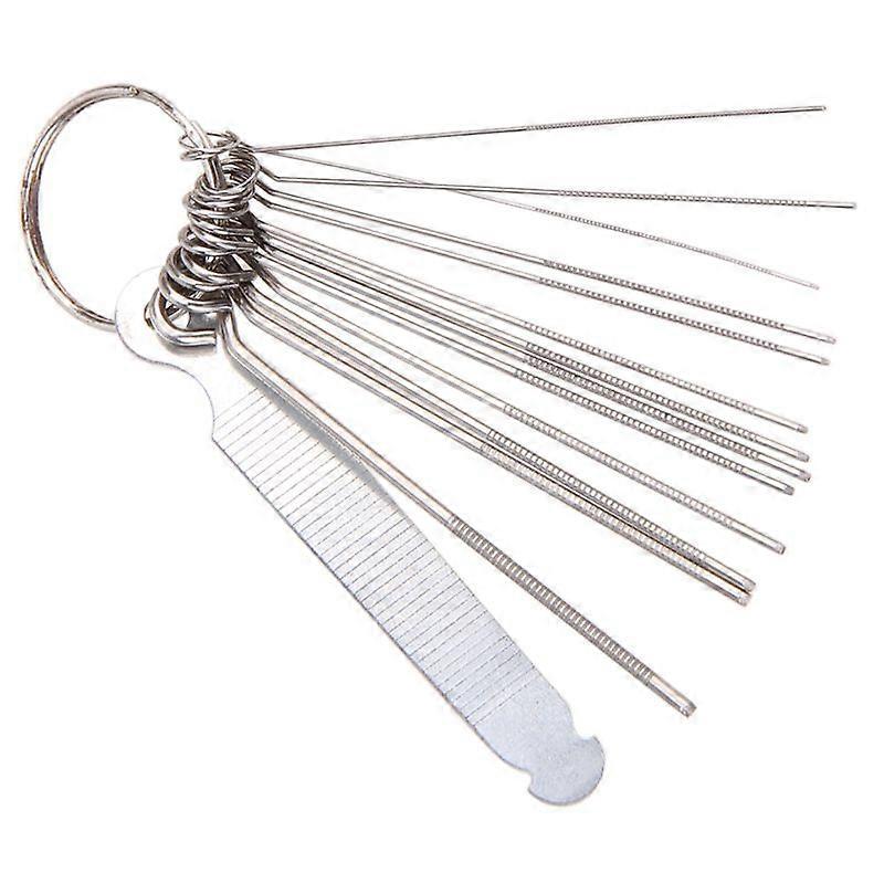 Gitarr Sadel Spårningsställ Stall Pin Hole Spårfilssats Sågstänger Filningssats Gitarrinstrument