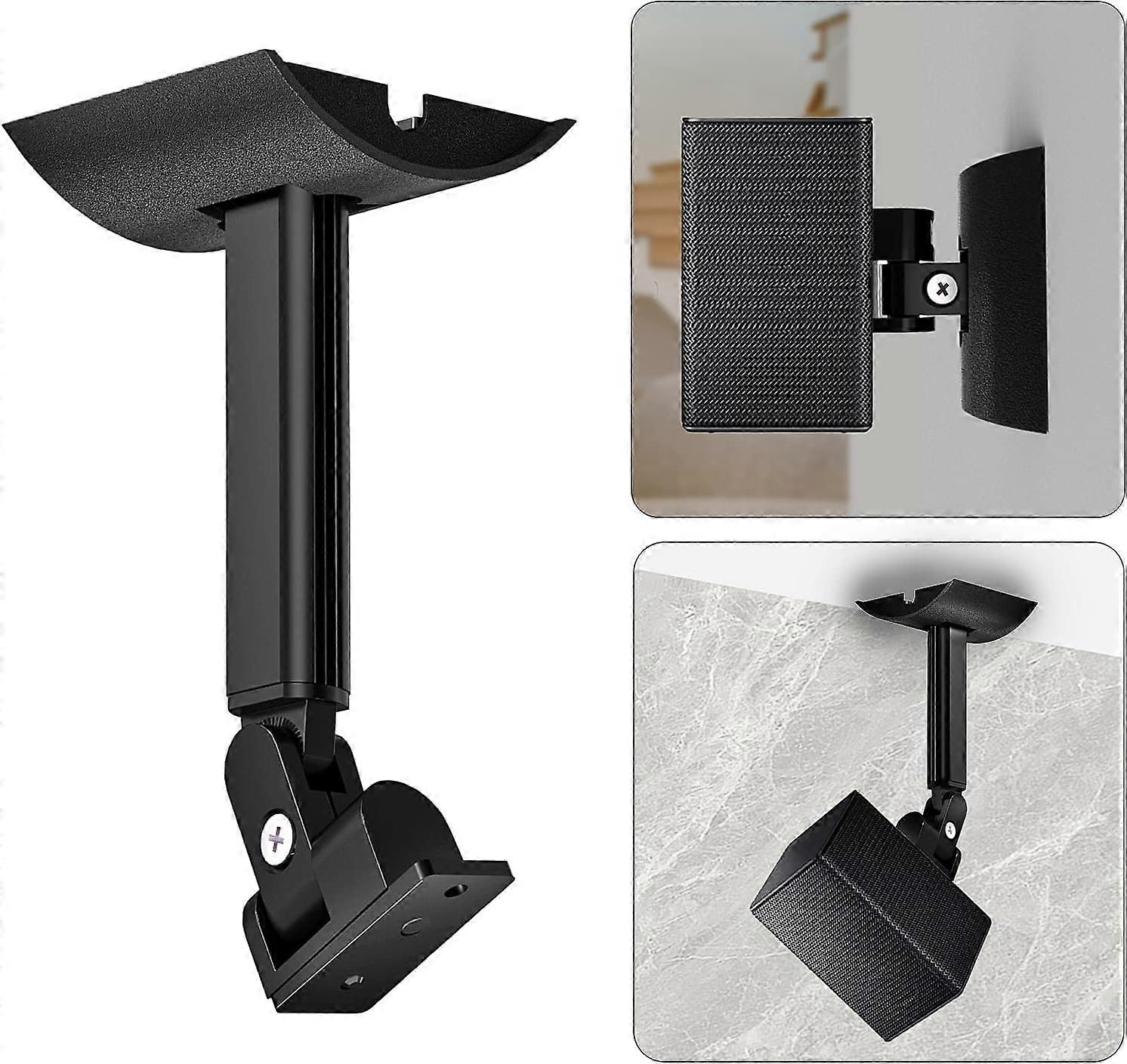 Metal Wall Mount Bracket Speaker Holder for Bose LS535 Speakers Wall Ceiling