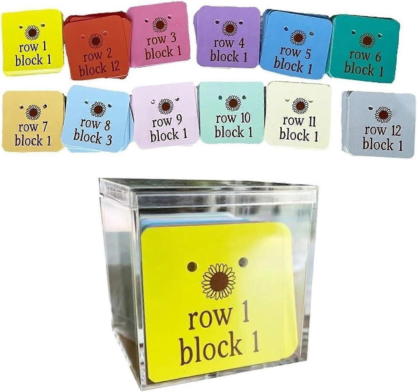 Quilt Block Row Markers, Innovative Sewing and Quilting Notions, Paper Cardstock