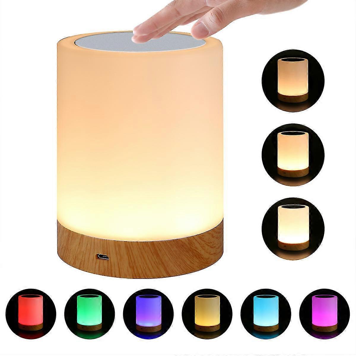 Night Light For Babies And Toddlers, Touch Sensor, Usb Rechargeable, Warm Light