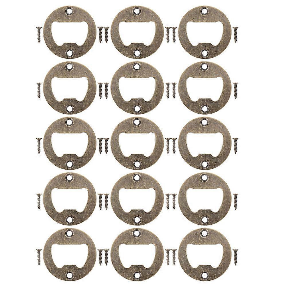15 stuks Dagelijks gebruik Fles Insert DIY Openers Handige Deksel Openers met Schroeven Can Accessoires