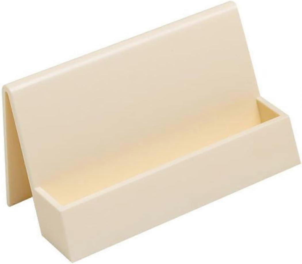 Business Card Holder for Office Plastic Name Case Display Stand Table Top Business Card Holder