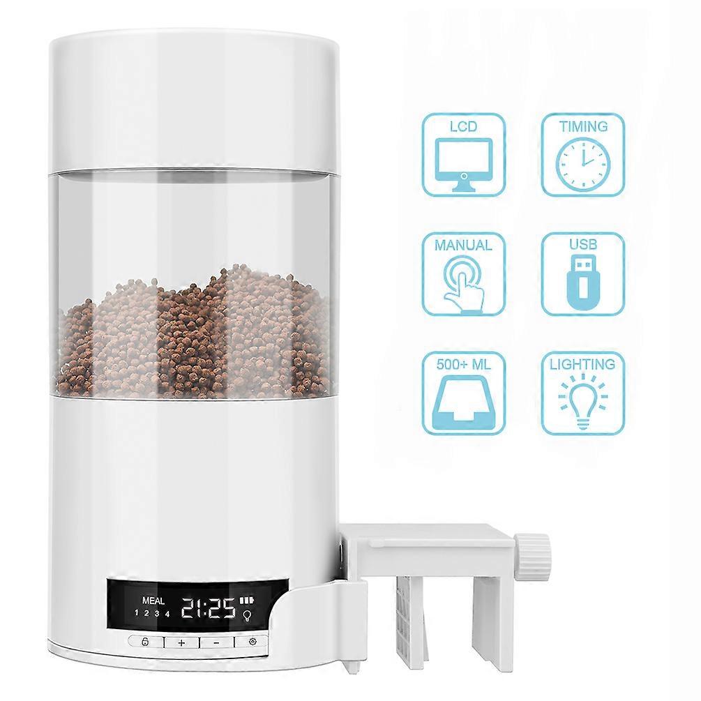 New Automatic Feeder Auto Fish Food Timer Feeder Timer Feeder Fish Food Dispenser