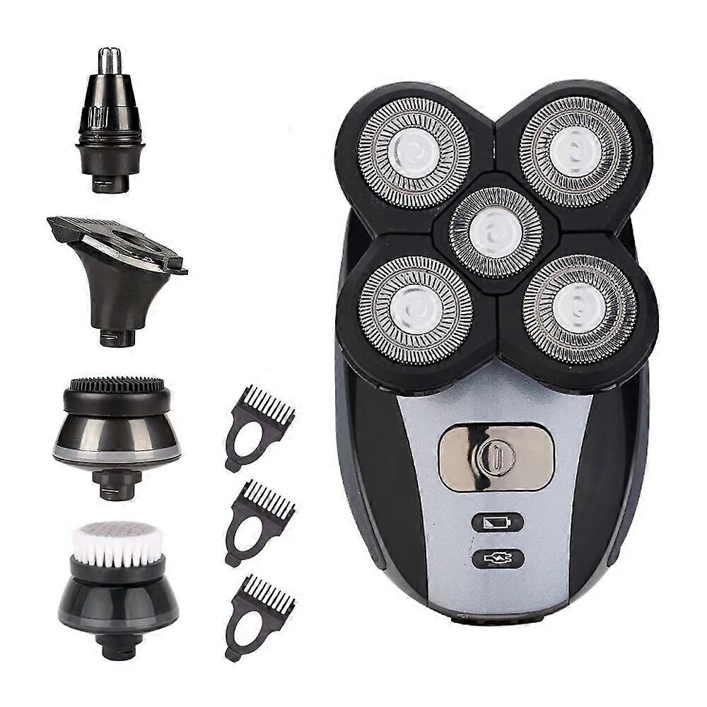 Five-blade Shaver Electric 4d Floating Multi-function Shaver Hair Magic Beard Knife