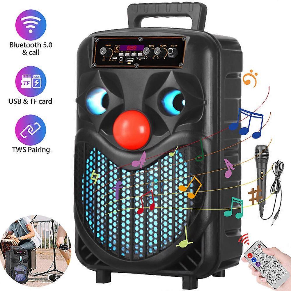 TWS Wireless Bluetooth Portable HIFI Speaker Micrófono / Super Bass Subwoofer