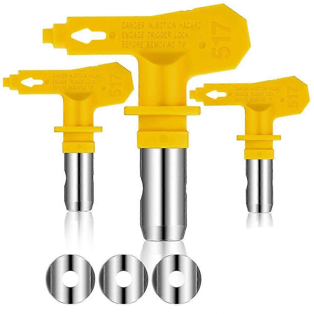 3 Pieces Reversible Airless Sprayer Tip Airless Paint Spray and Airless Sprayer Spraying Machine Pa [XH]