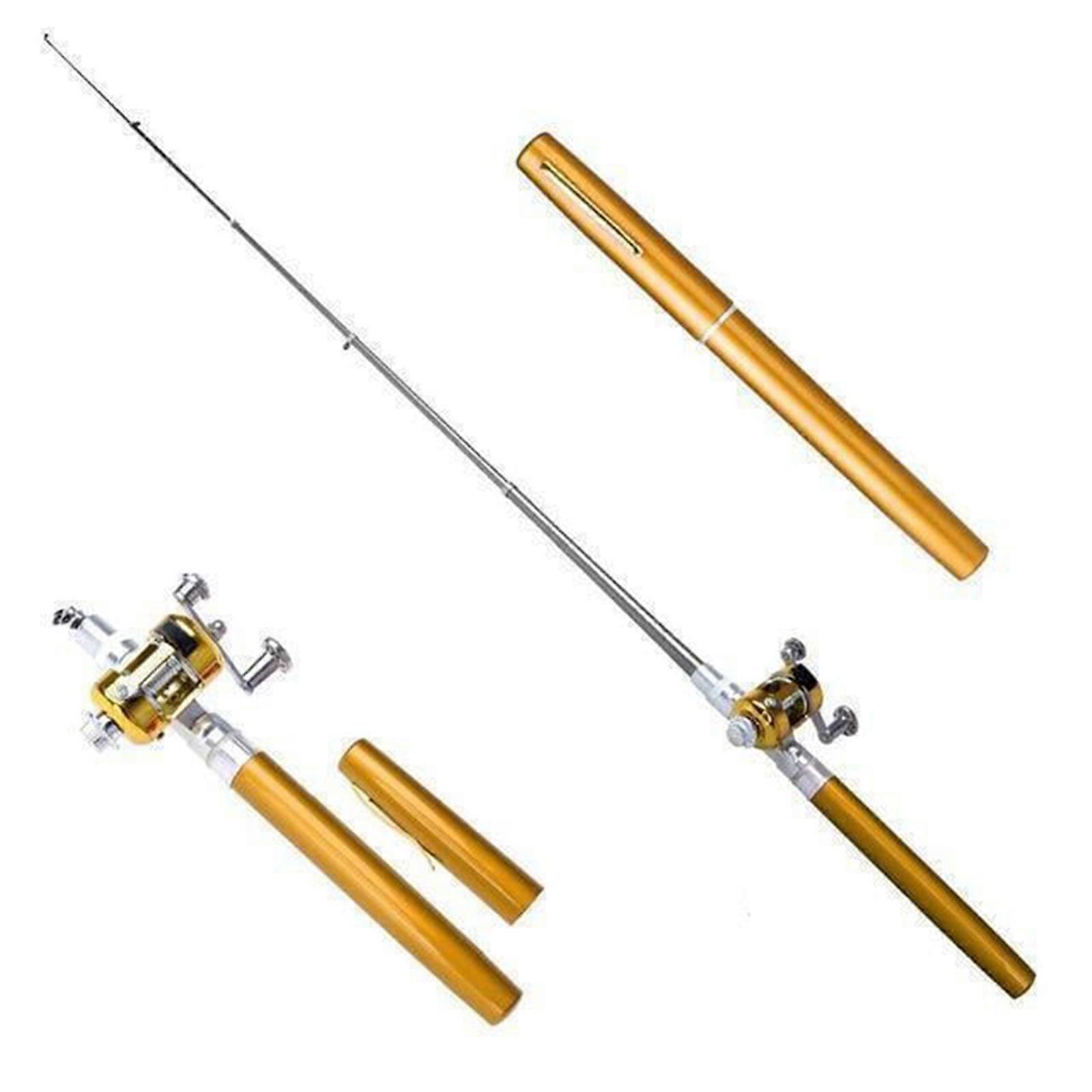 2023 Νέο προϊόν Pocket Size Fishing Rod, Mini Telescopic Collapsible Pocket Fishing Rod Νέο