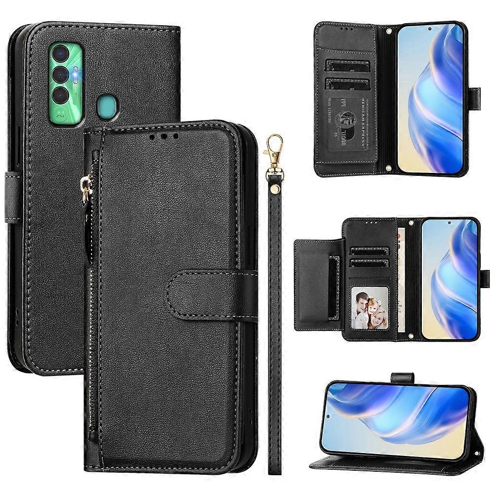 Wallet PU Case For Tecno Spark 7P