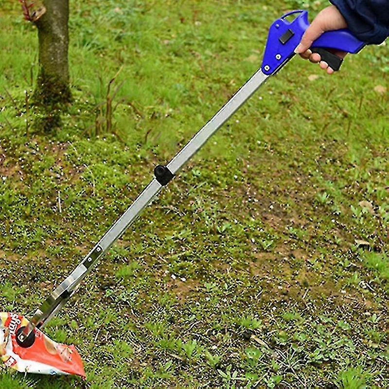83cm Foldable Long Trash Clamps Grab Pick Up Tool Curved Pickup Grabber Tools