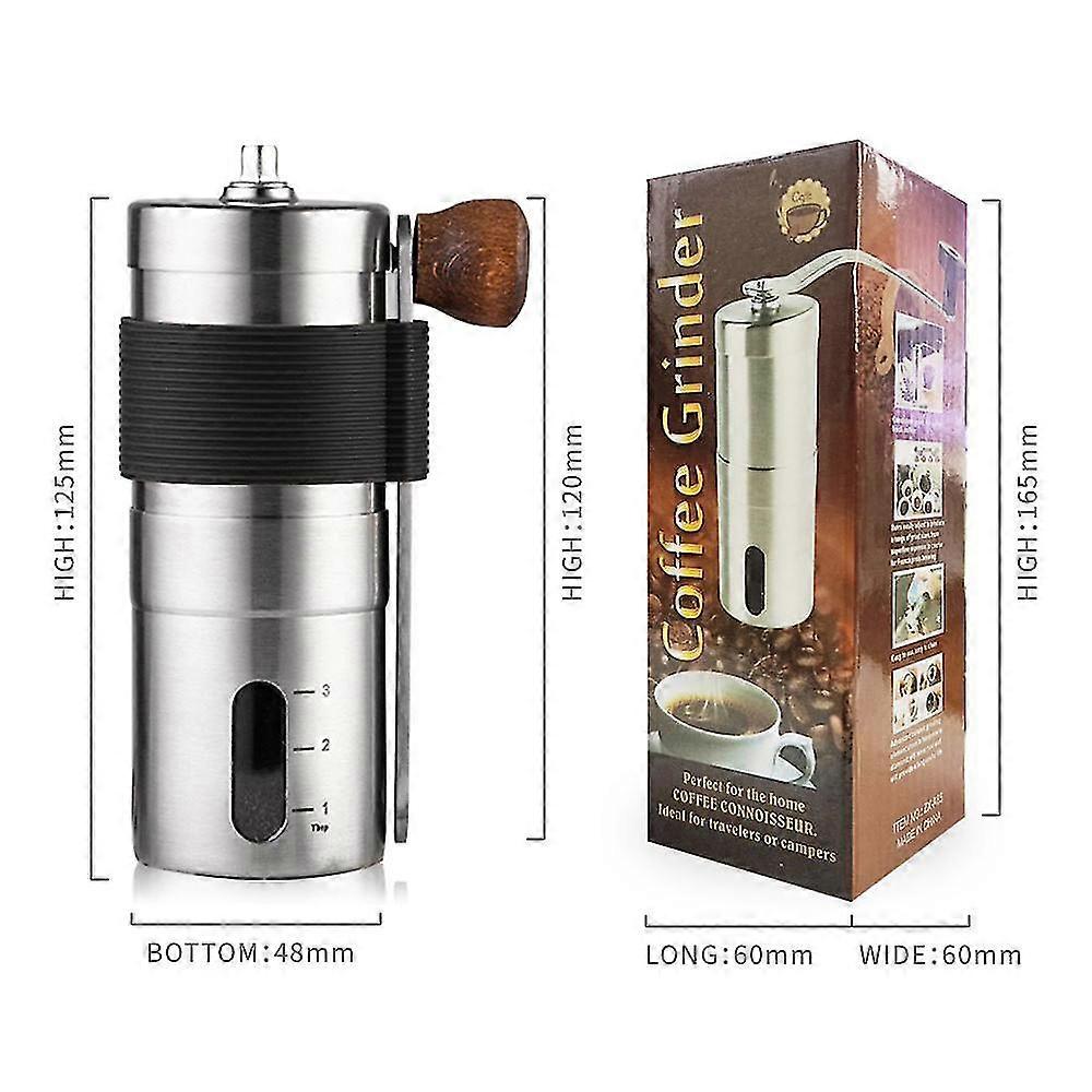 Manual Coffee Grinder With Scale Portable Mini Coffee Machine Spice Grinding