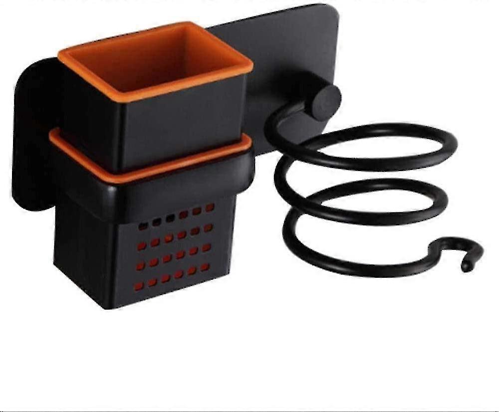 Multifunctional Aluminum Hair Dryer Storage Rack