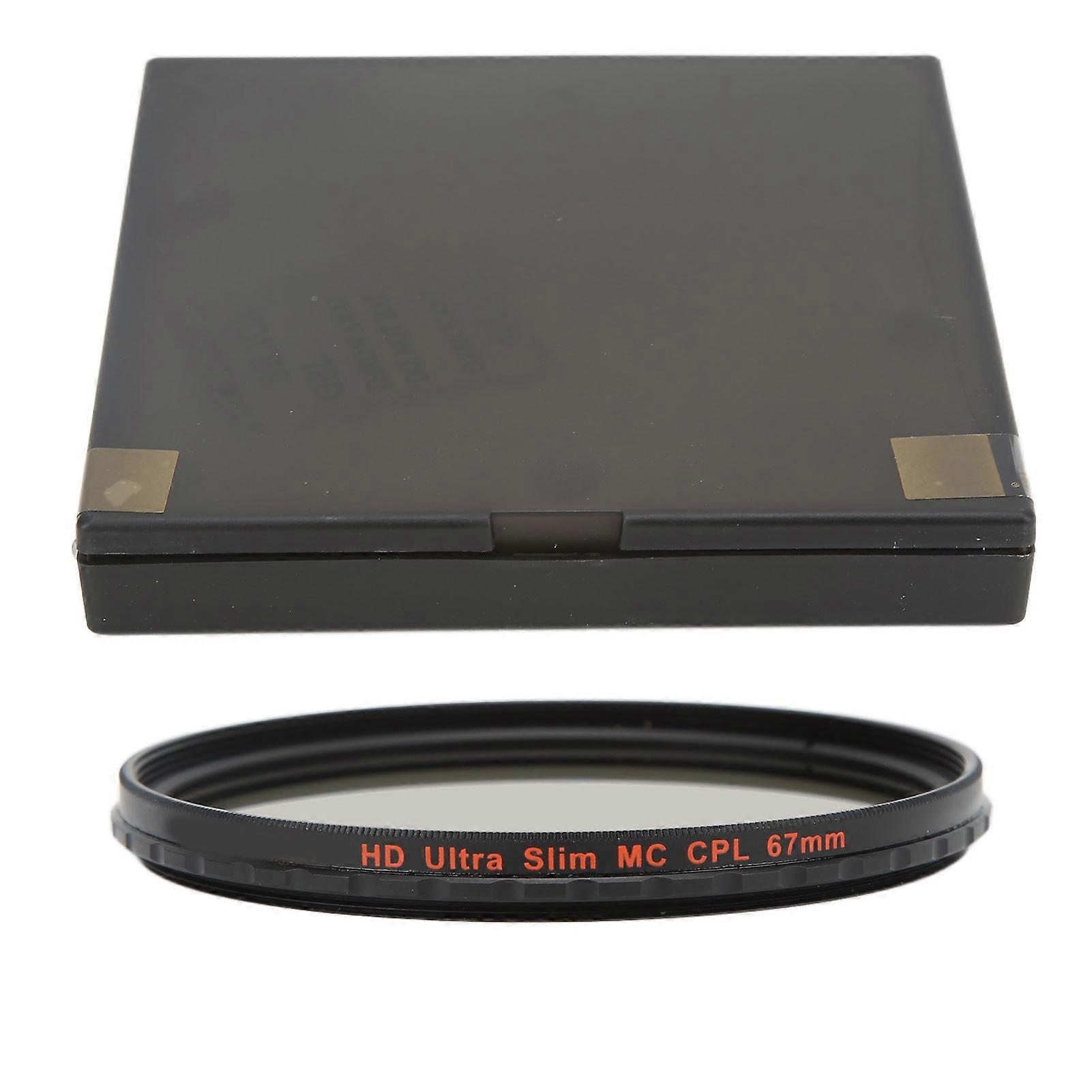 Zomei Camera Lens Filter Nano Coating Process Waterproof Clearer Shooting Scratch Proof Camera Accessories67MM