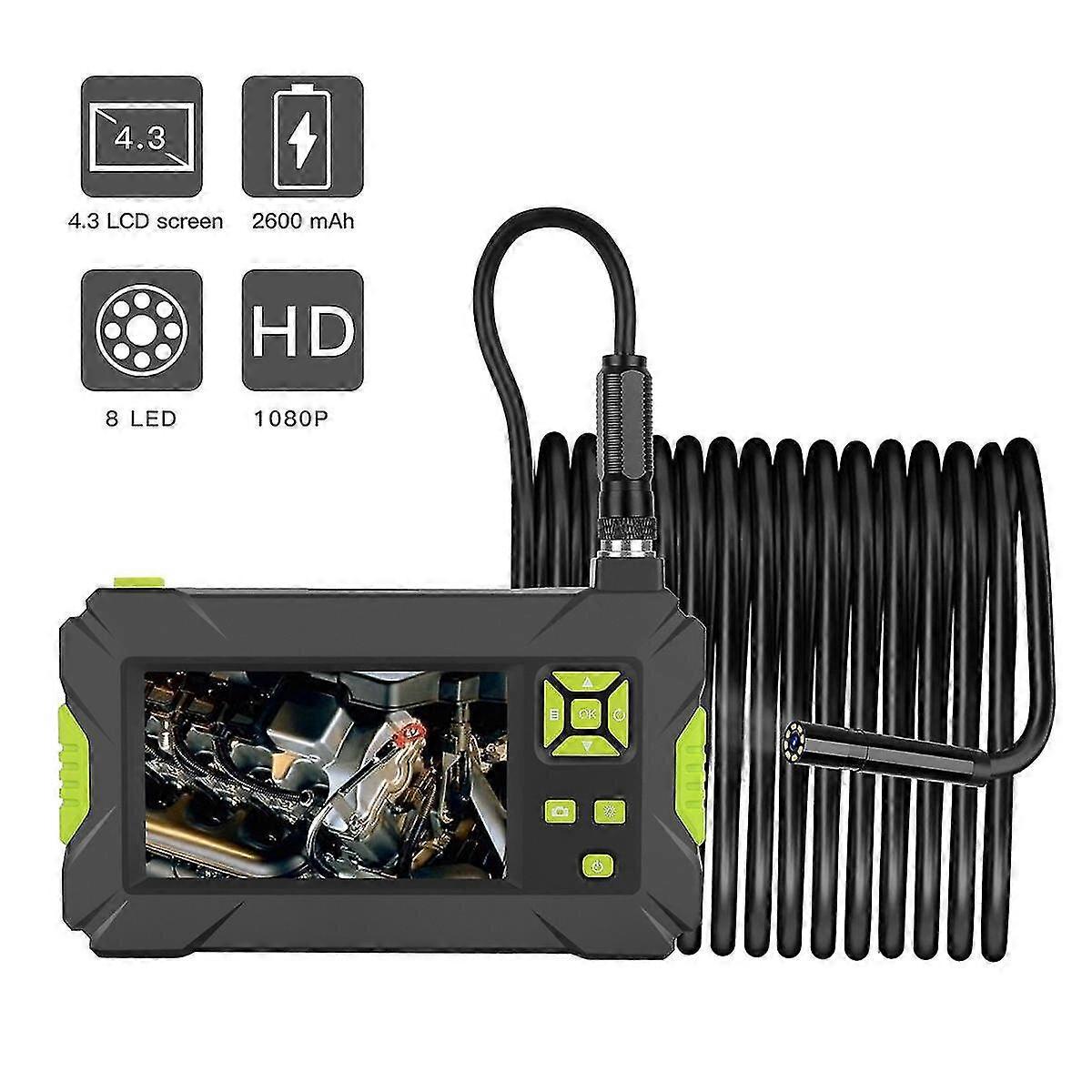 borescope inch digital colorful industrial 1920x1080p screen handheld