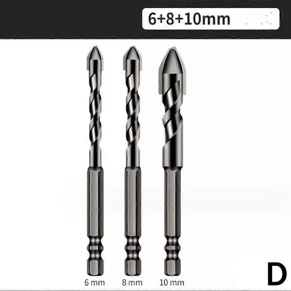 Novel Design Twist Eccentric Drill Bits 3/4/5pcs