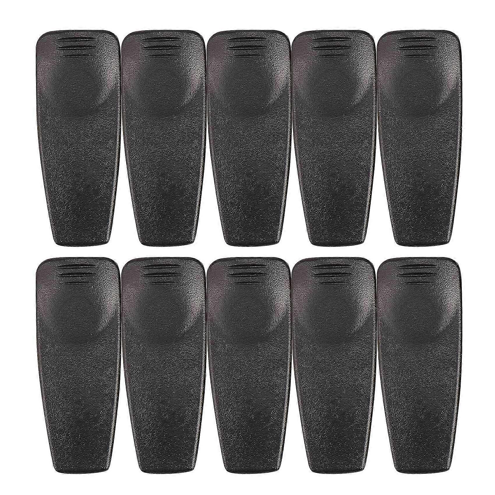 10pcs Radio Clip Robuster Gürtelclip für GP328 / GP338 / GP380 / GP340 HT750 Zwei-Wege-Funk-Walkie-Talkie J6482A
