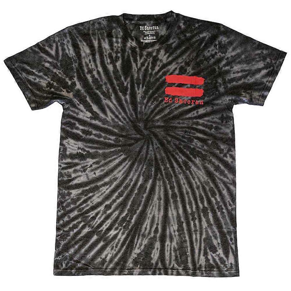 Ed Sheeran 红色等于 Butterfly 染料水洗 T 恤