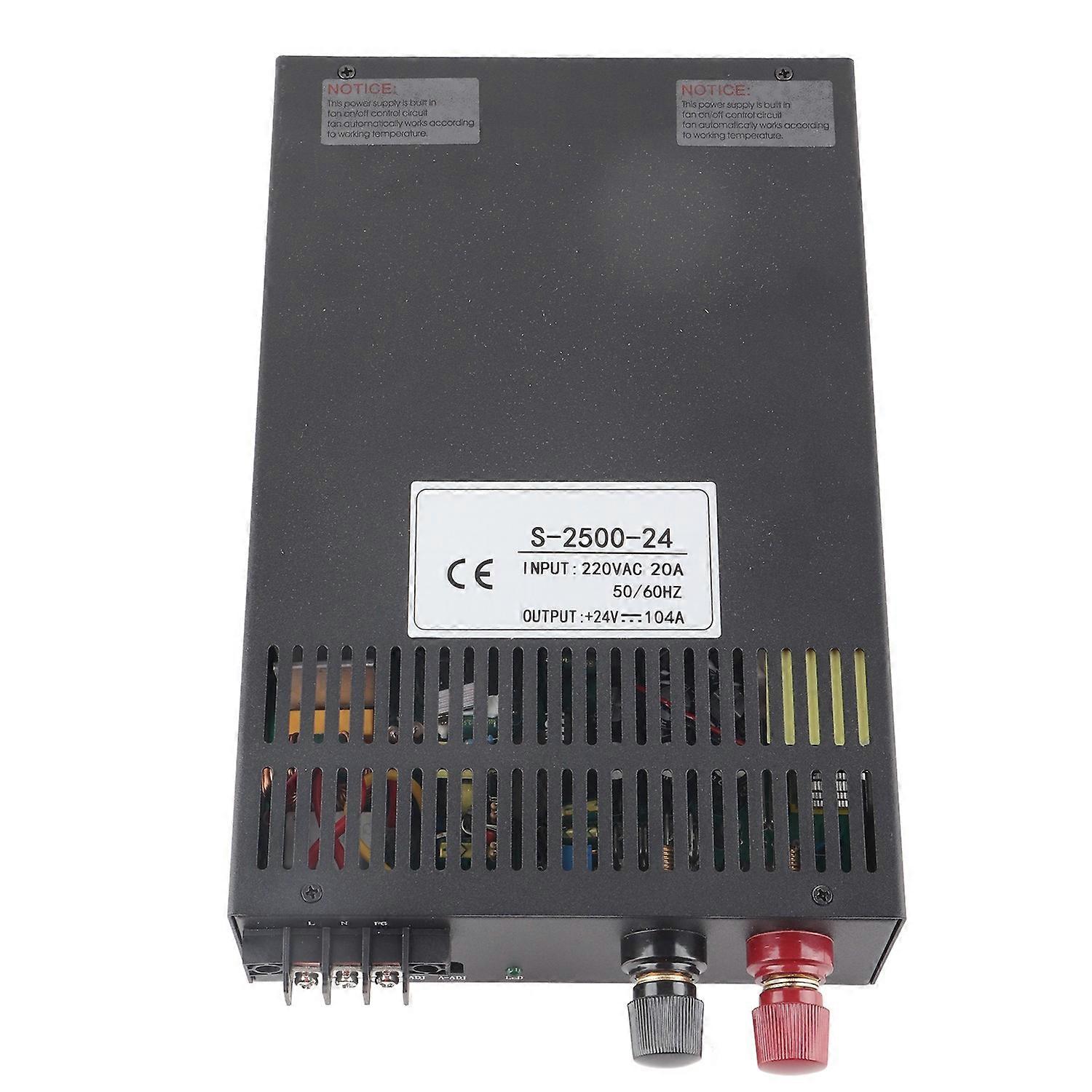 Adjustable Switching Power Supply Shock Proof Good Insulation DC Power Supply for LED Automation 220