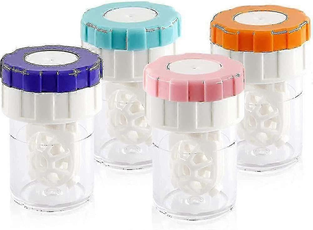 4-osainen piilolinssikotelo, piilolinssinpuhdistin, linssikotelon puhdistus