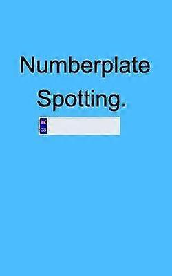 Number Plate Spotting