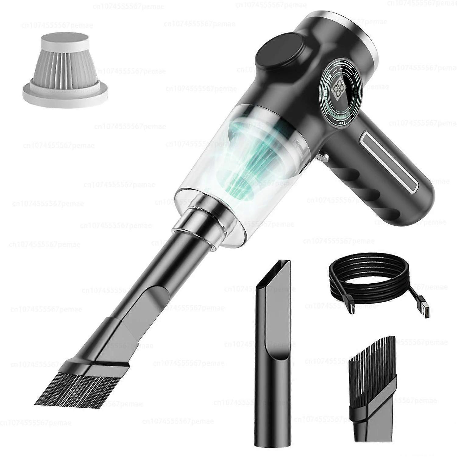 New Brushless 3 in 1 Wireless Car Vacuum Cleaner Portable Handheld Mini Vacuum Cleaner Car Home Appliance Battery Display