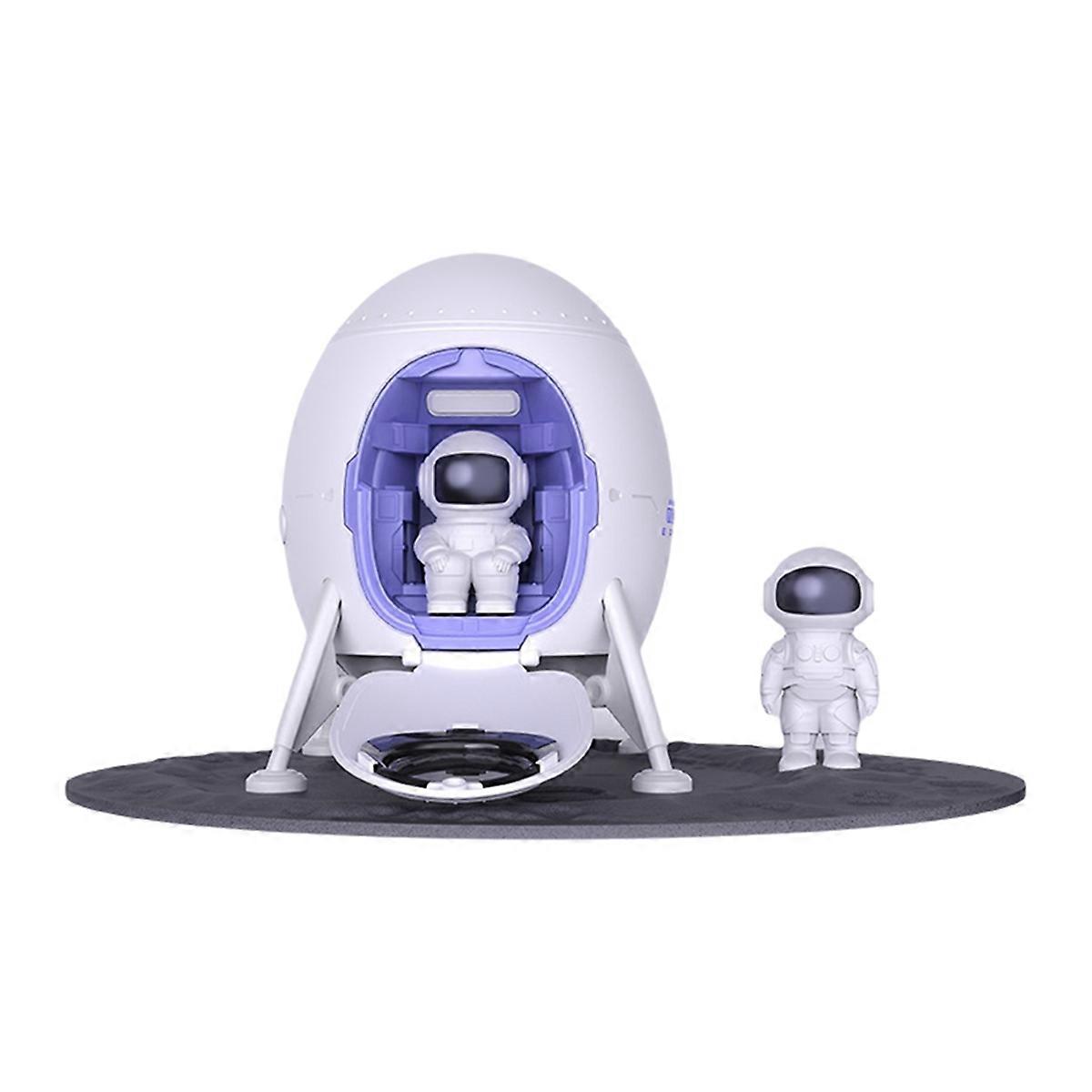 Astronaut Galaxy Light Projector Space Lander Spacecraft Ceiling Projector with Remote Control Projection Night Light