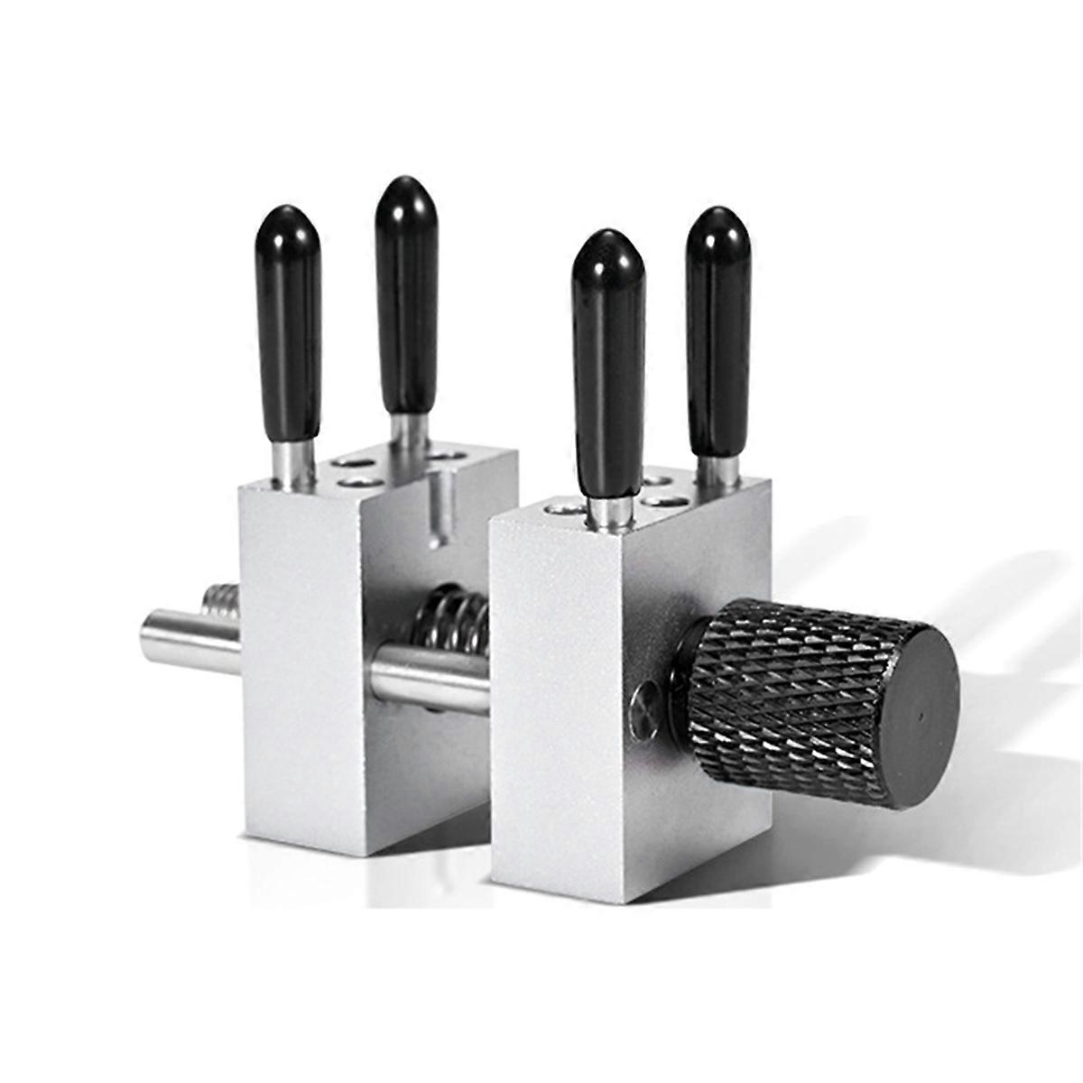 Model Clamping Tool Handheld Mini Bench High-Precision Split Bench Vise Seamless Clamping Model Building Tool Black