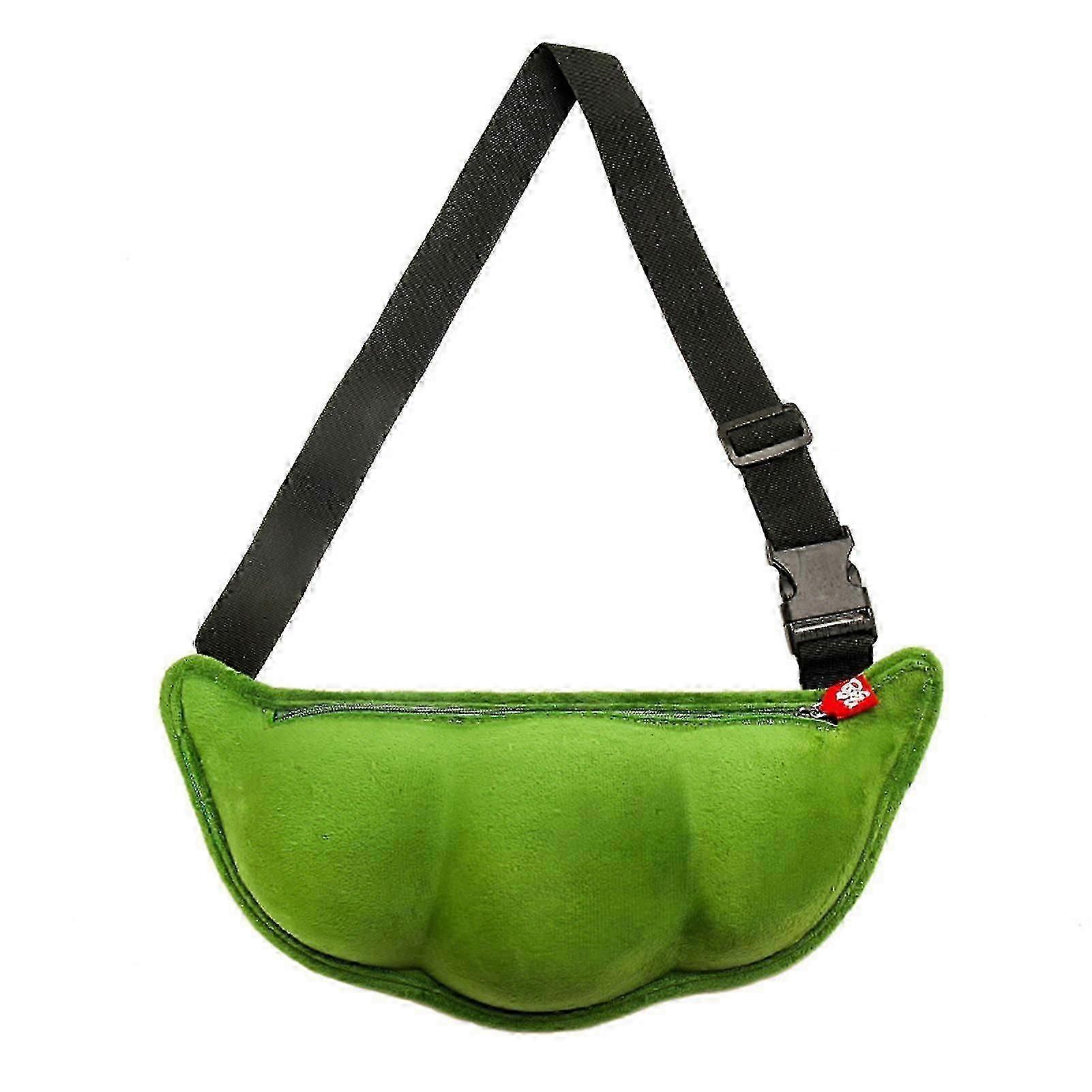 Harajuku Style Edamame Shape Bag Large Capacity Bag With Aesthetic Design