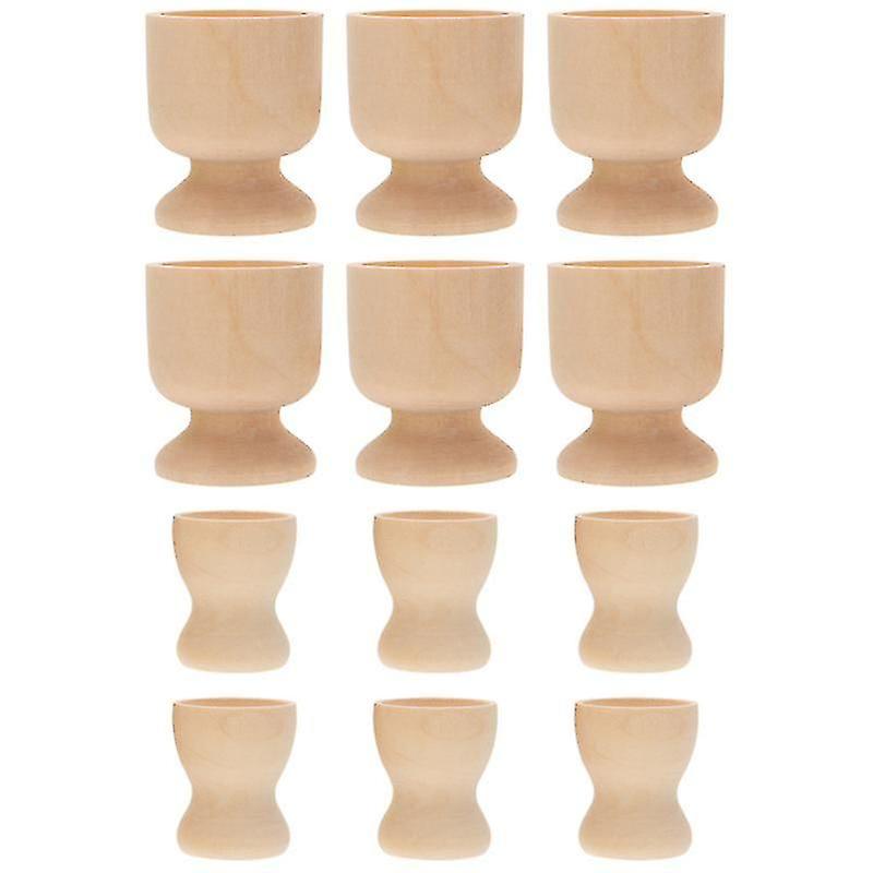 12pcs Wooden Tray