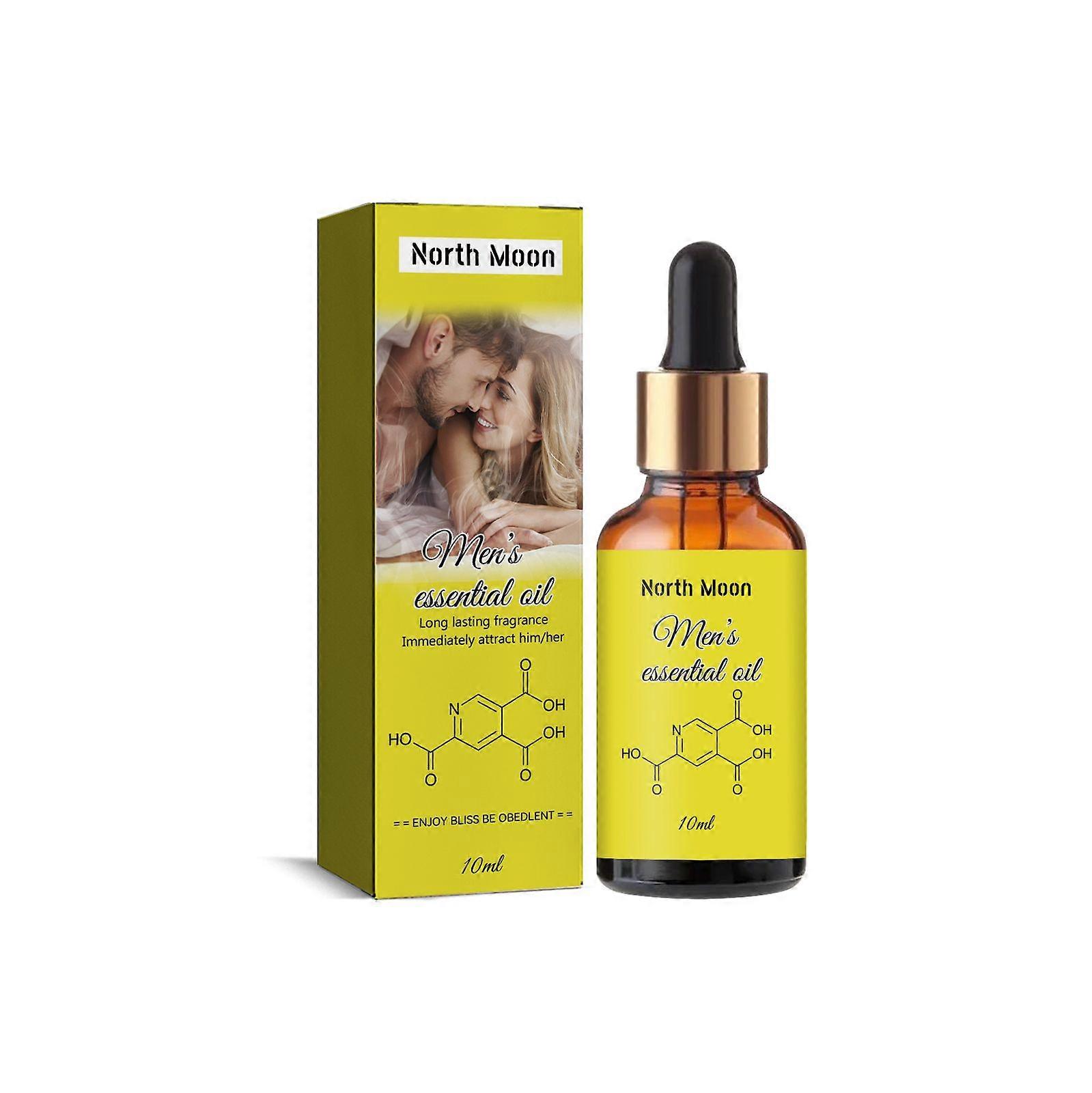 زيت عطري للرجال ، زيت عطري طبيعي منعش للجسم عطر دائم للرجال والنساء