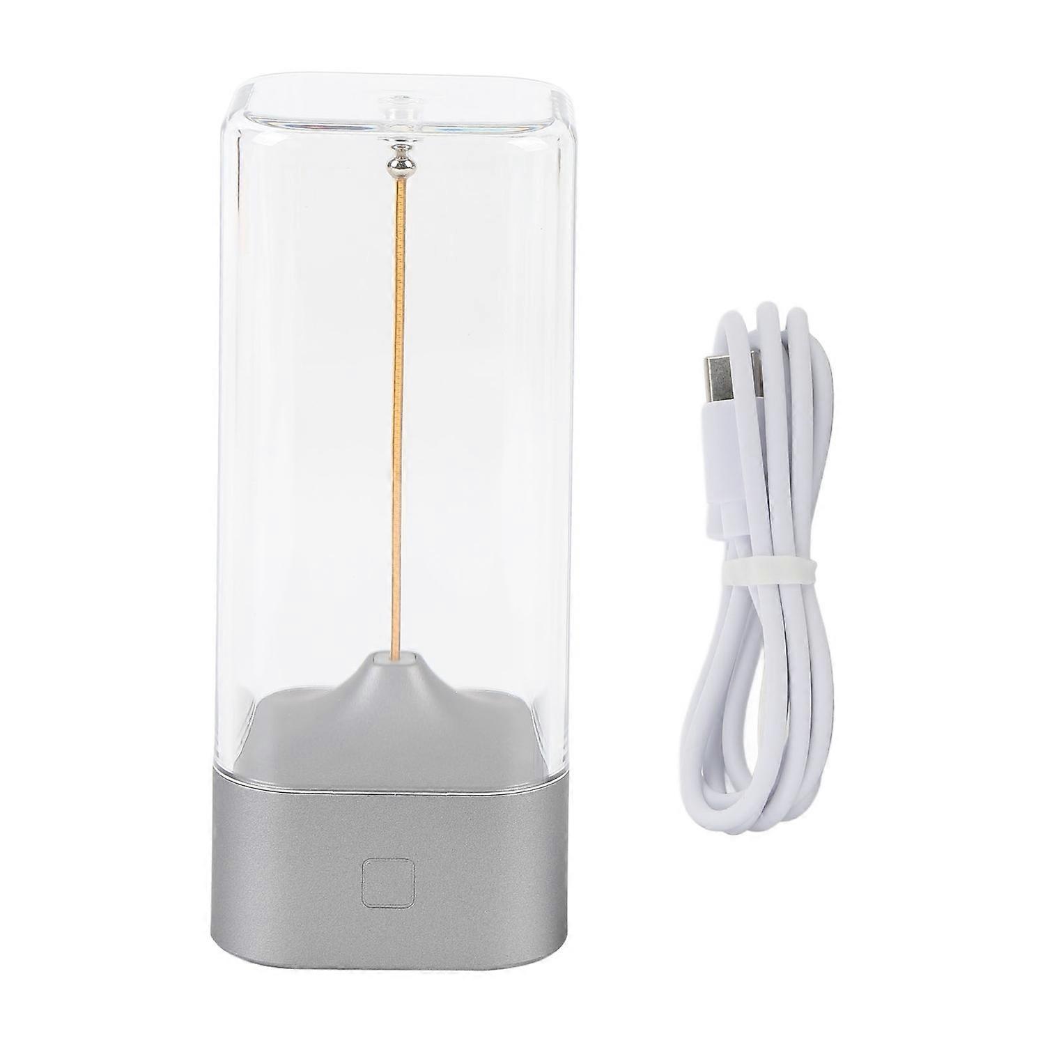 Magnetic Filament Light Minimalist Modern LED Desk Lamp Touch Control Dimmable Rechargeable Nightsta