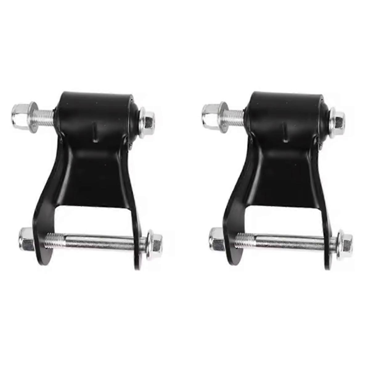 2Pcs Leaf Spring Rearward Shackle Bracket Kit for 1500 722-029