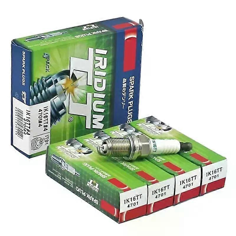 IK16TT-4701 Dual Iridium Spark Plug compatible for Toyota Mazda HON-DA HON-DA Hyundai Acura E2000 Eunos 30X 800 2 DY DE IK16TT 4701