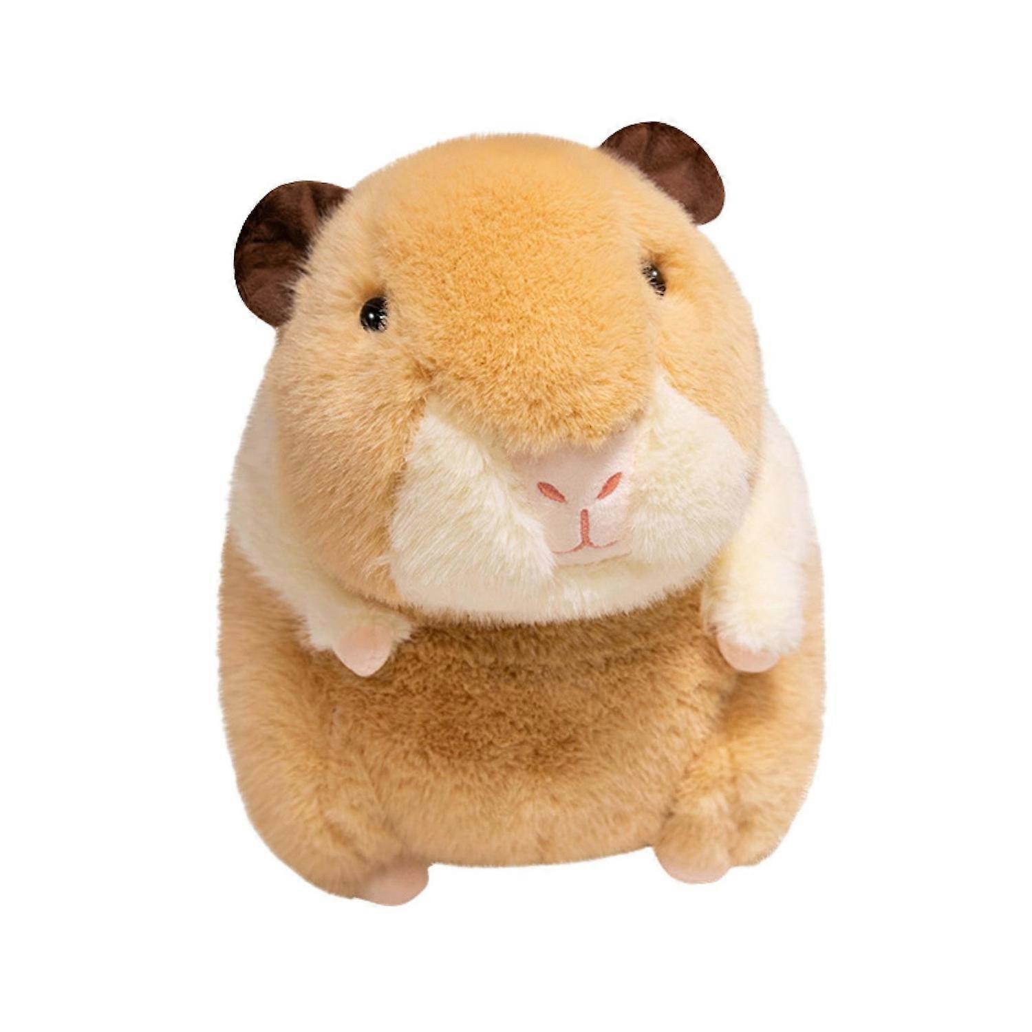 Realistic Guinea Pig Plush Toy Soft Stuffed Animal Hugging Doll Guinea Pig Soft Throw Pillow Gift