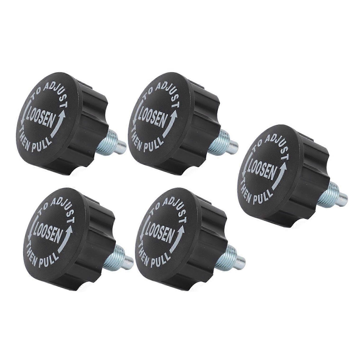 M16 Pull Pin Knob Set - 5PCS Fitness Equipment Spring Knobs for Enhanced Performance