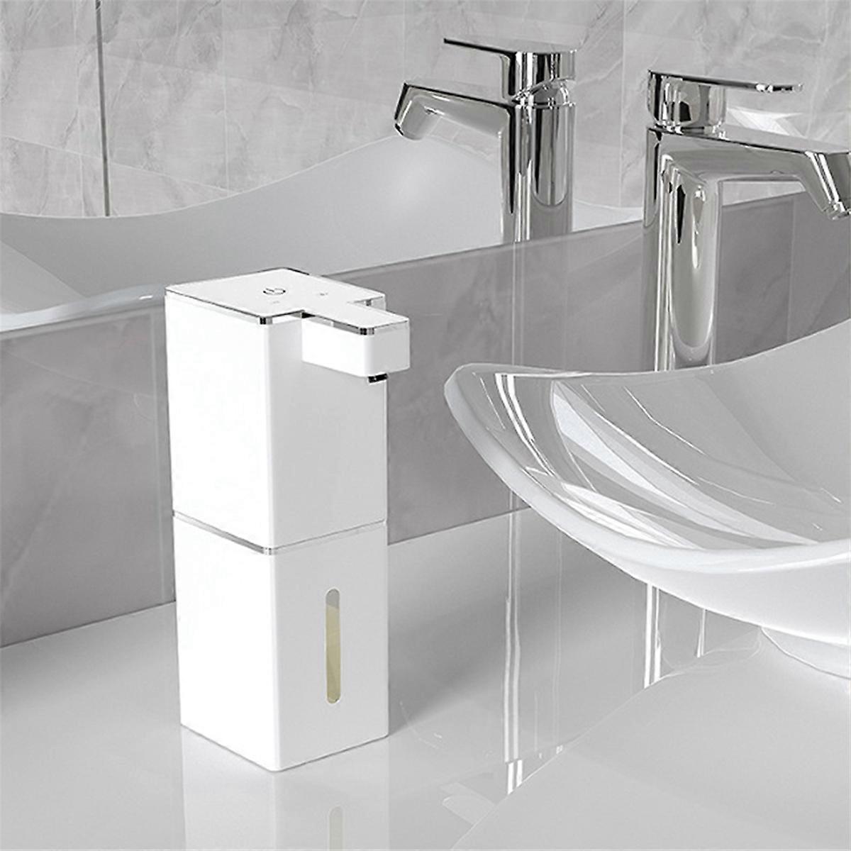 Electric Foam Hand Washer Automatic Induction Soap Dispenser White